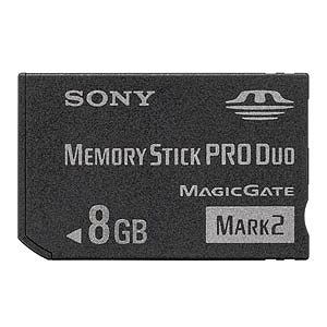 SONY　メモリースティックPRO　DUO　8GB　MSMT8G