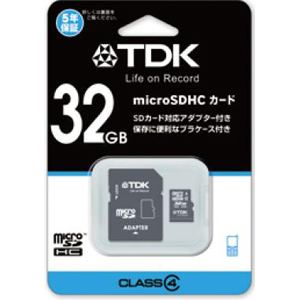 TDK　MICRO　SDHC32GB　TMCSDHC32GB4