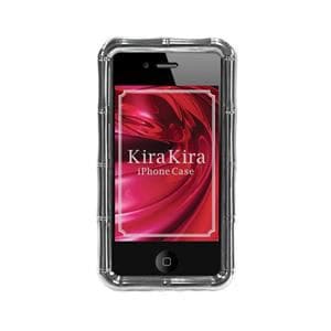 インフォテック KK-IPC-4-BA KiraKira iPhone Case for 4 Bamboo