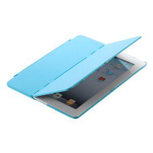 サンワサプライ　iPad2ハードケース(スタンドタイプ)　　ライトブルー　　PDA-IPAD28LB　PDAIPAD28LB