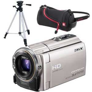 SONY　ビデオカメラセット　ハンディカム　HDR-CX590V+CTセット(S)