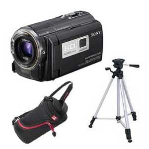 SONY　ビデオカメラ　ハンディカム　HDR-PJ590V+CTセット(B)