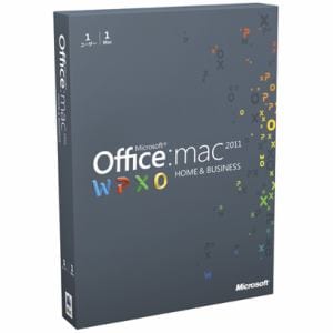 Microsoft　Office　for　Mac　Home　and　Business　2011　1Pack　日本語版