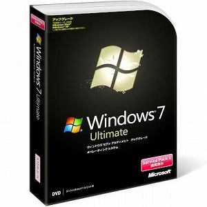 Microsoft　Windows　7　Ultimate　UPG　SP1　日本語版