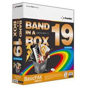 イーフロンティア　Band-in-a-Box　19　for　Windows　BasicPAK　解説本付き