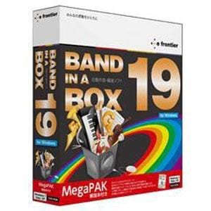 イーフロンティア　Band-in-a-Box　19　for　Windows　MegaPAK　解説本付き