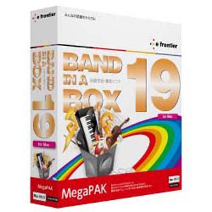 イーフロンティア　Band-in-a-Box　19　for　Mac　MegaPAK