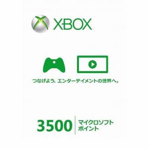 Microsoft　Xbox360Live　Points　Xbox　360　3500　points　For　Windows　aisle