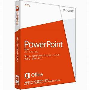Microsoft　PowerPoint　2013　32-bit/x64　Japanese　Medialess