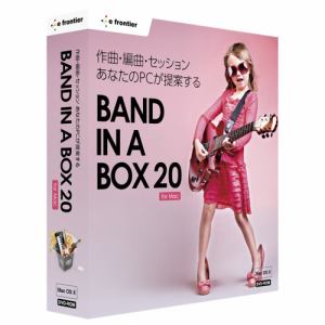 イーフロンティア　Band-in-a-Box　20　for　Mac　BasicPAK