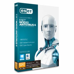 キヤノンＩＴソリューションズ　CITS-ND06-051　ESET　NOD32アンチウイルス　V6.0　Windows／Mac対応　5PC