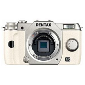 デジタル一眼カメラ　PENTAX　Q10(オーダーカラー・シルバー／ホワイト)　ボディ