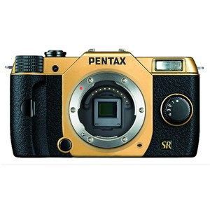 デジタル一眼カメラ　PENTAX　Q7　　ボディキット　　ゴールド／ブラック　　070　オーダーカラー