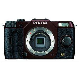 デジタル一眼カメラ　PENTAX　Q7　　ボディキット　　メタルブラウン／ブラック　　112　オーダーカラー