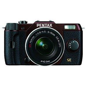 デジタル一眼カメラ　PENTAX　Q7　　ズームレンズキット　　メタルブラウン／ブラック　　112　オーダーカラー