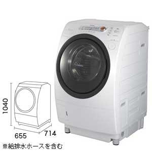 TOSHIBA　ドラム式洗濯乾燥機　ZABOON　TW-G520L(W)