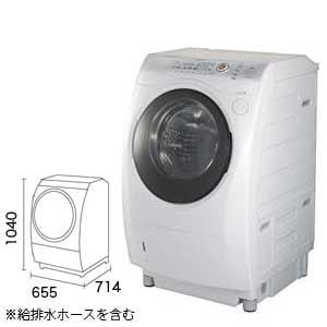 TOSHIBA　ドラム式洗濯乾燥機　TW-Q860R(WS)