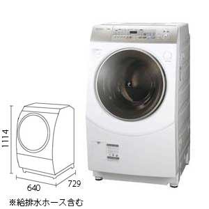 SHARP　洗濯乾燥機　ES-V530R-N