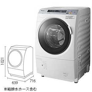 Panasonic ドラム式洗濯乾燥機 NA-VX3101L-W｜ピーチクパーク