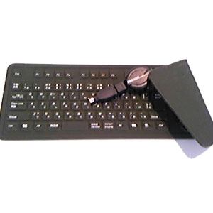 フォーテック　コミュニケーションズ　シリコンキーボード　SKP-BR443(メイサイグリーン)　SKPBR443
