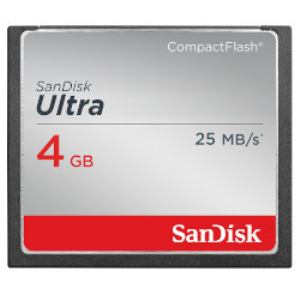SanDisk　ウルトラ　コンパクトフラッシュ　4GB　SDCFHS-004G-J35