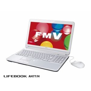 FUJITSU　ノートパソコン　LIFEBOOK　AHシリーズ　15.6型ワイド（ハイスペック）　AH77/H　FMVA77HW