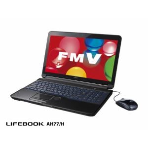 FUJITSU　ノートパソコン　LIFEBOOK　AHシリーズ　15.6型ワイド（ハイスペック）　AH77/H　FMVA77HB