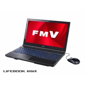 FUJITSU ノートパソコン LIFEBOOK AH56/K FMVA56KBY｜ピーチクパーク