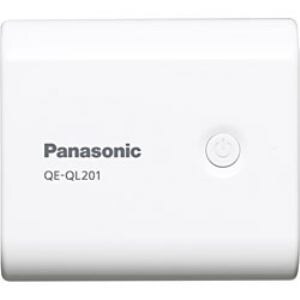 パナソニック　スマートフォン・モバイル機器対応　USBモバイル電源　5400mAh　microUSBケーブル付　ホワイト　QE-QL201-W