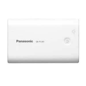 パナソニック　無接点対応　USB　モバイル　電源　QE-PL301-W