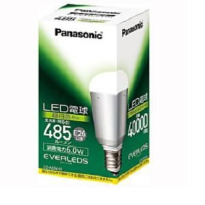 Panasonic　LED電球EVERLEDS(一般電球形・全光束485lm・昼白色・口金E26)　LDA6NH