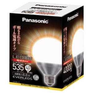 Panasonic LED電球EVERLEDS(ボール電球形・全光束535lm・電球色相当・口金E26) LDG9L-G