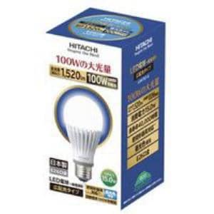 日立　LED電球　(一般電球形・全光束1520lm／昼光色相当・口金E26)　　LDA15D-G