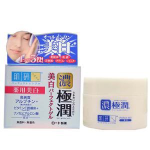 ロート製薬　肌研　極潤　薬用美白　パーフェクトゲル　(100g)
