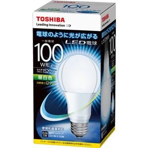 東芝 LDA13N-G/100W LED電球 「E-CORE」白熱電球100W形相当 昼白色 口金E26