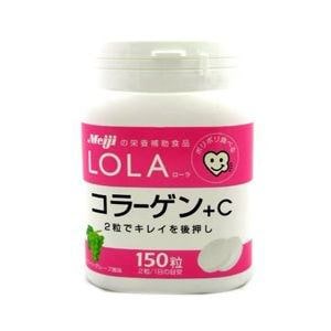 明治　ローラ　コラーゲン+C　150粒　【栄養補助】