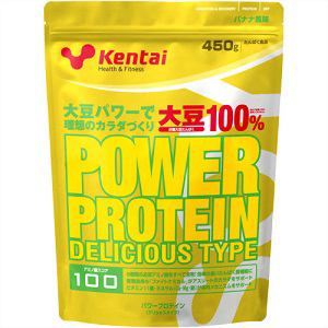 Kentai(ケンタイ)　パワープロテイン　デリシャスタイプ　バナナ風味　45g　【栄養補助】