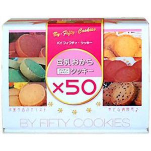 マルマンバイオ　バイフィフティ　豆乳おからクッキー　7枚×12袋　【健康補助】