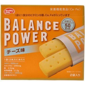 バランスパワー　チーズ味　2本×2袋　【栄養機能食品】