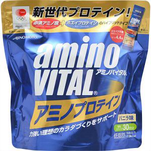 アミノバイタル　アミノプロテイン　バニラ味　4.4g×30本入　【栄養補助】