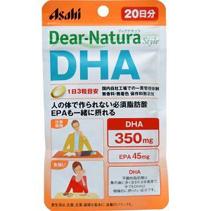 アサヒ　ディアナチュラ　スタイル　DHA(EPA)　60粒　約20日分　【栄養サプリ】