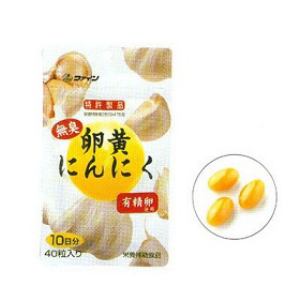 ファイン　卵黄にんにく　袋タイプ　40粒　【栄養補助】