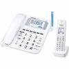 パナソニック VE-GE18DL-W コードレス電話機（子機1台付き） ホワイト VEGE18DLW