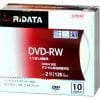 RiDATA 録画用DVD-RW 5mmスリムケース10枚入 DVD-RW120.10P SC A