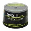 【納期約2週間】GH-DVDRDA50 グリーンハウス データ用DVD－R 50枚入りスピンドル GHDVDRDA50