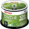 バッファロー YWDR47V050PW DVDディスク [1回録画／1～16倍速／4.7GB／50PACK]