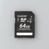 【推奨品】エレコム MF-DSD064GUL SDXCメモリカード(UHS-I対応) 64GB