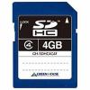 グリーンハウス GH-SDHC4G4F(SDHCカード 4GB Class4)