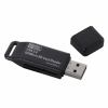 オーム電機 PC-SCRW3-K マイクロSD＋SD用リーダー USB 33in1 ブラック