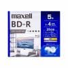 maxell BRV25WPG5S 録画用ブルーレイディスク 130分／1層25GB 5枚